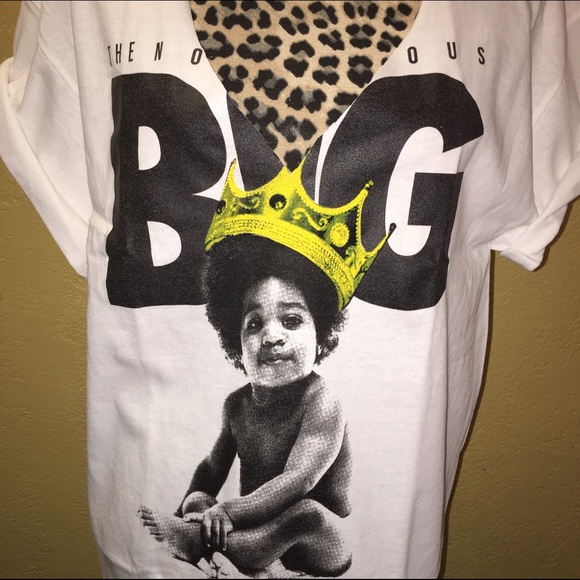 Notorious BIG custom Tshirt/Tshirt dress👑 - Picture 2 of 3